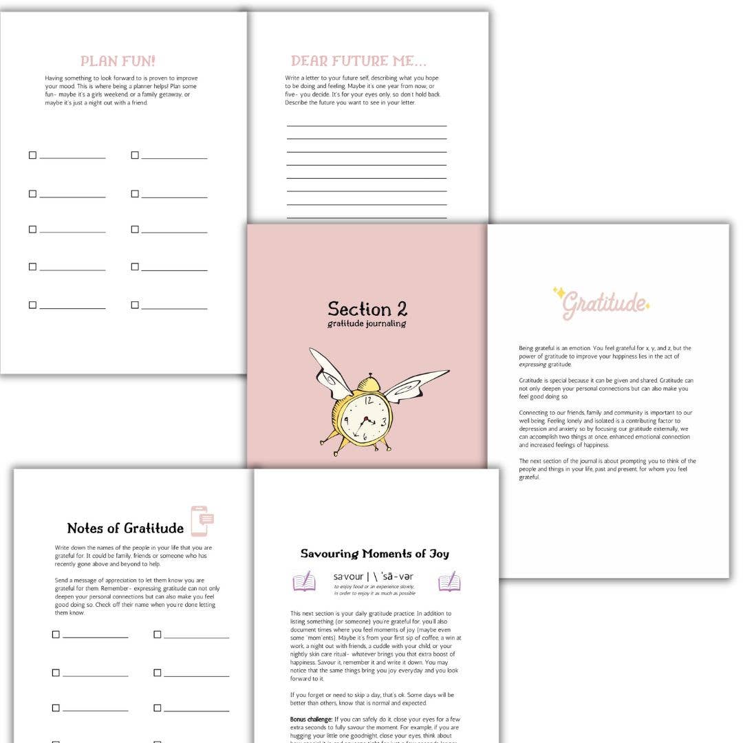Doodle Paw Press - Gratitude Journal for Moms