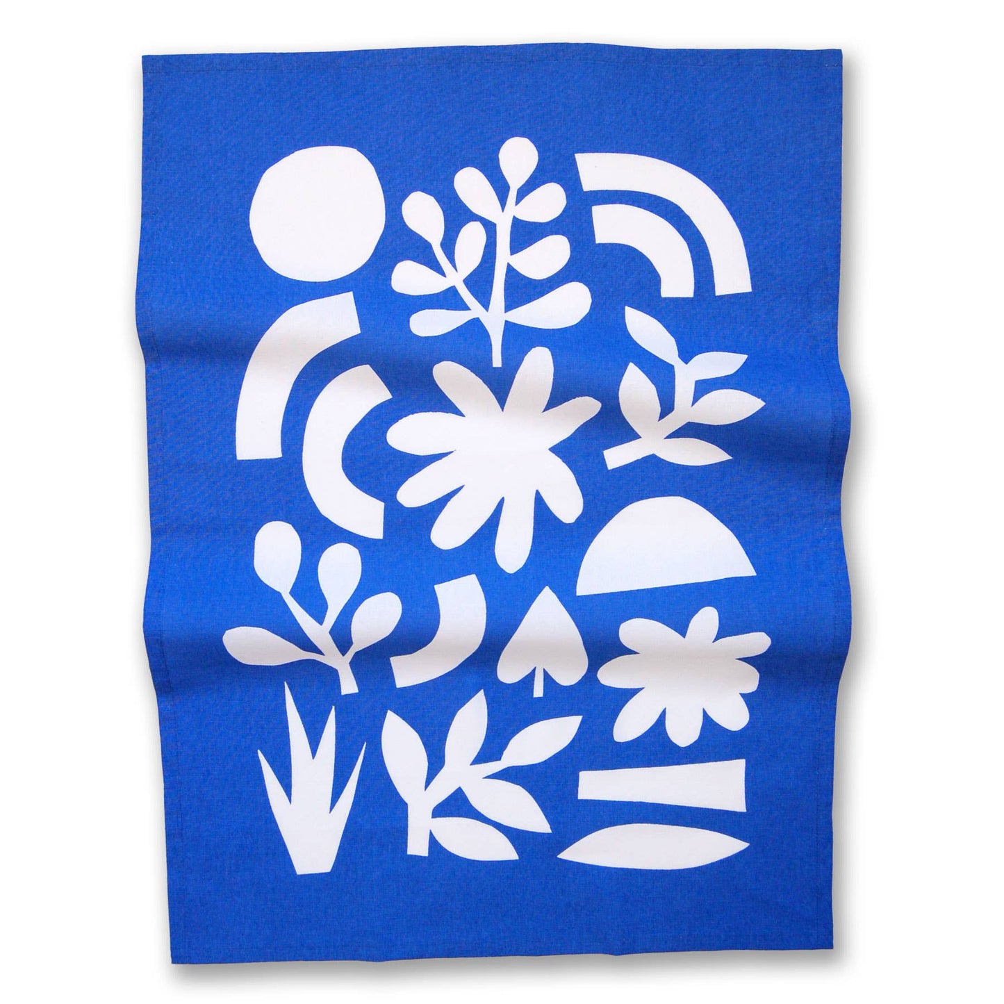 Badger & Burke - Blue Cut Out Tea Towel