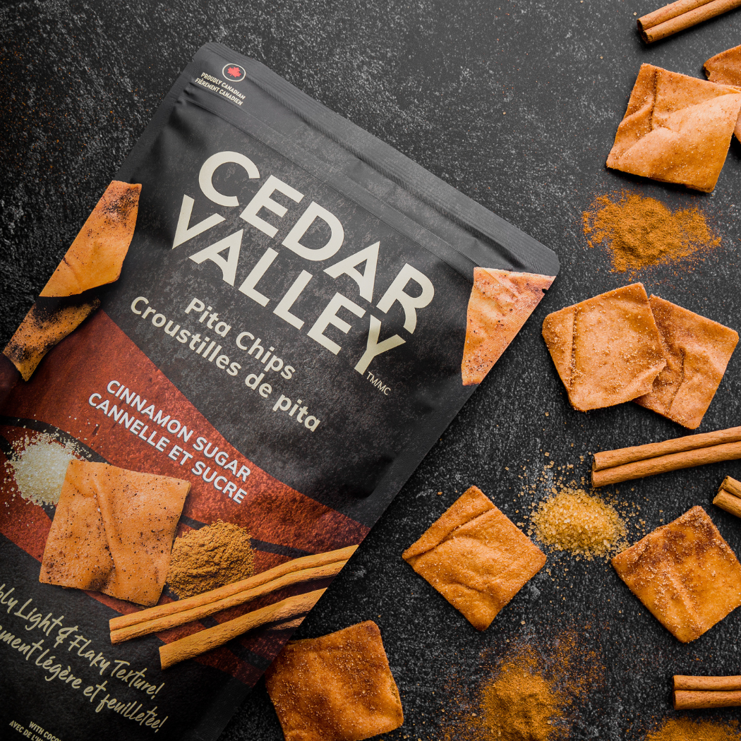 Cedar Valley - Cinnamon Sugar Pita Chips