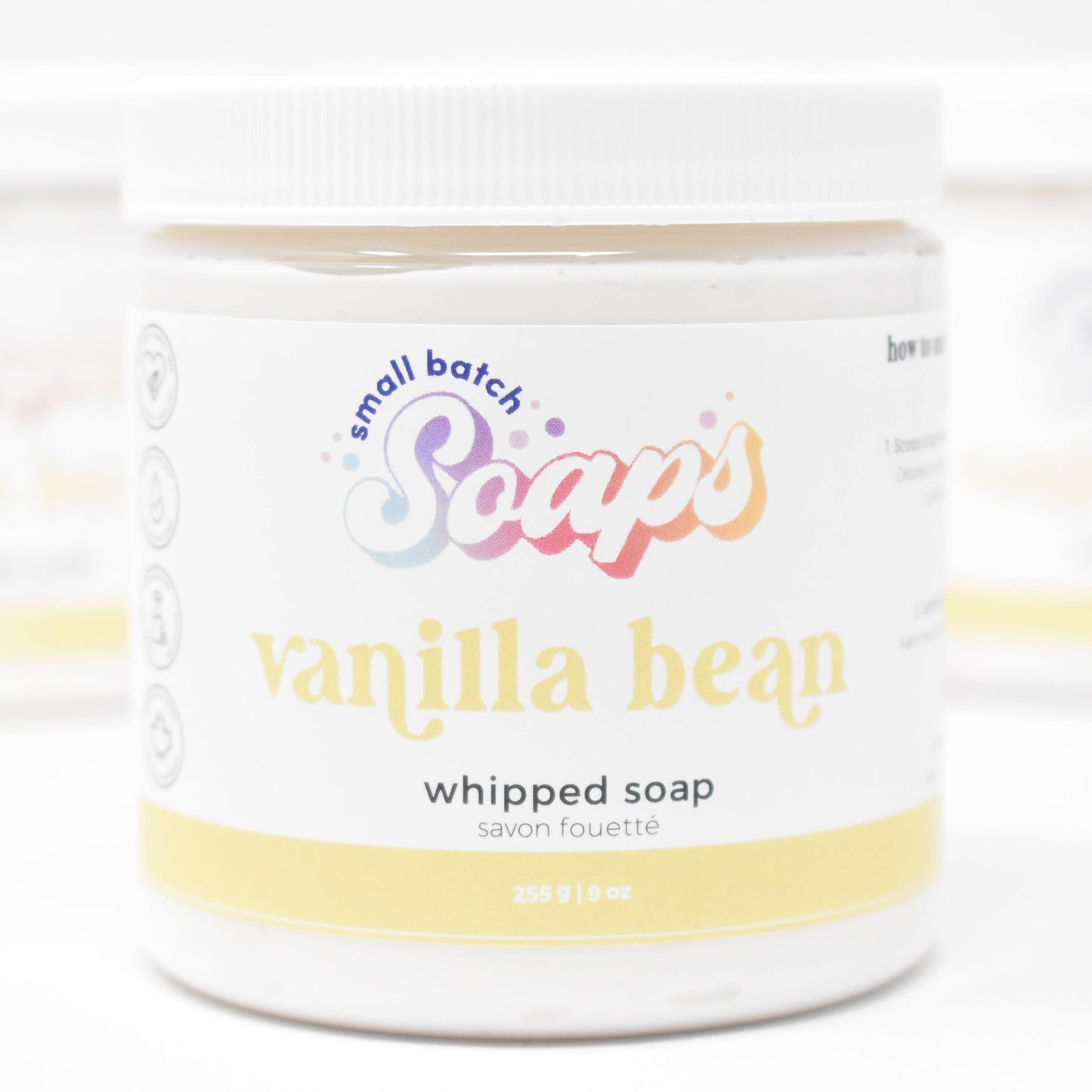 Small Batch Soaps - Vanilla Bean Whipped Soap