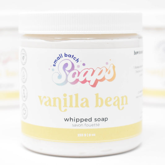 Small Batch Soaps - Vanilla Bean Whipped Soap