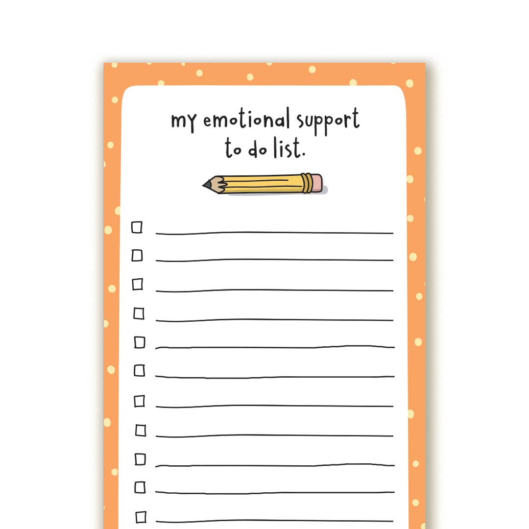 carolyndraws - Emotional Support Notepad