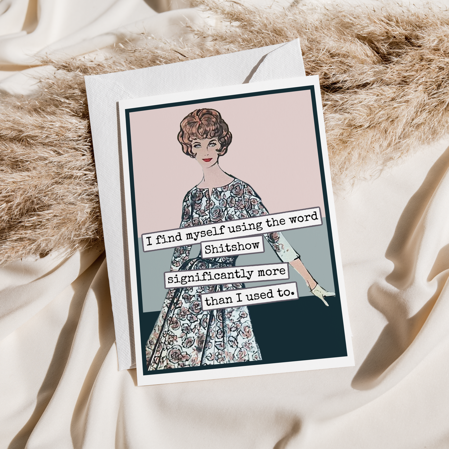 RAVEN'S Rest Studio - Funny Greeting Card. Using The Word Shitshow Significantly..