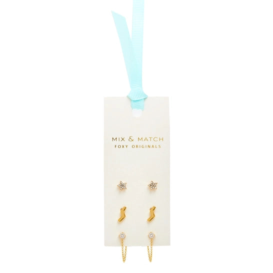 Foxy Original - Bowie mix & match earrings