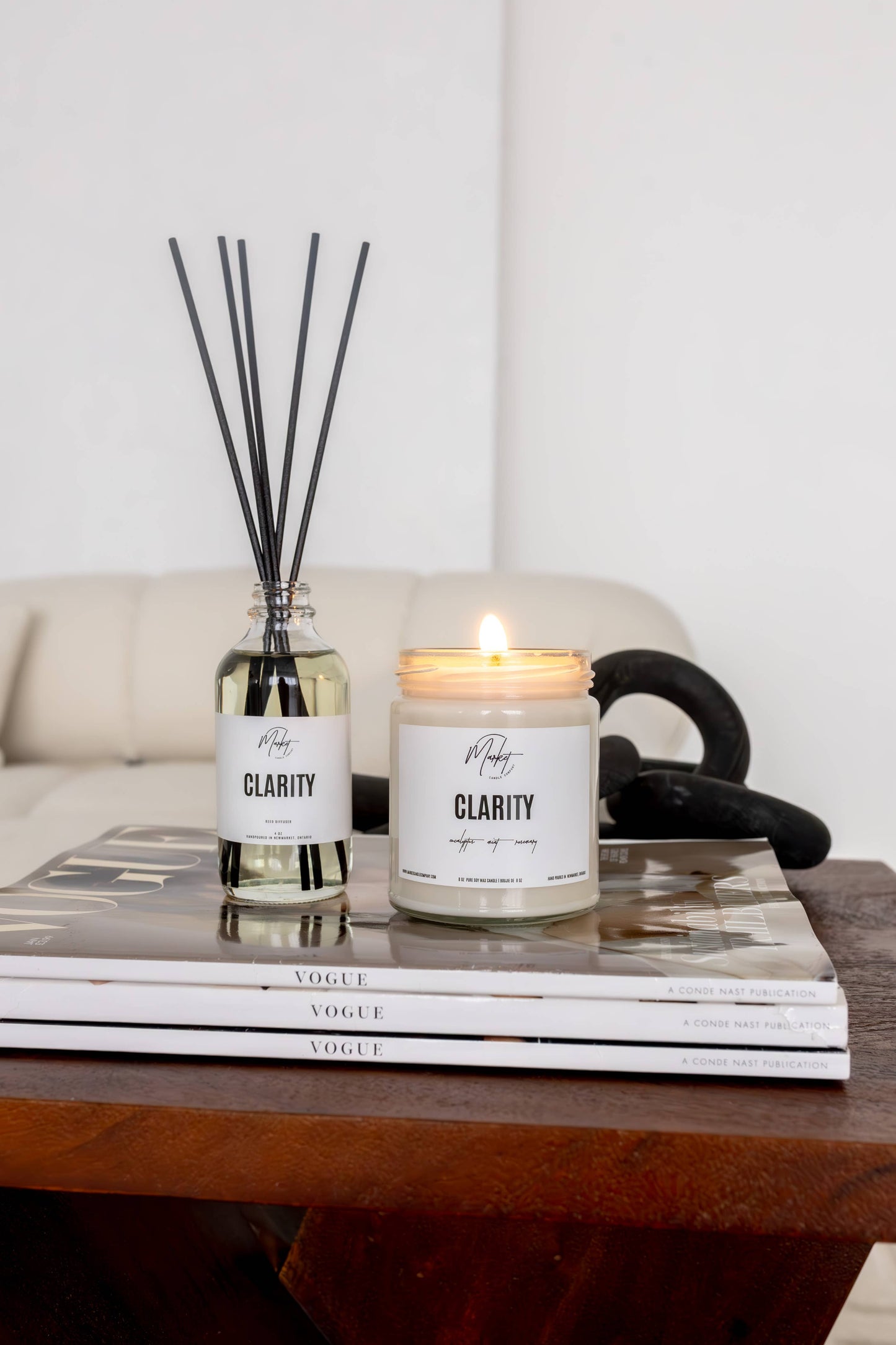 Market Candle Company - CLARITY DIFFUSER REEDS: STANDARD LABEL