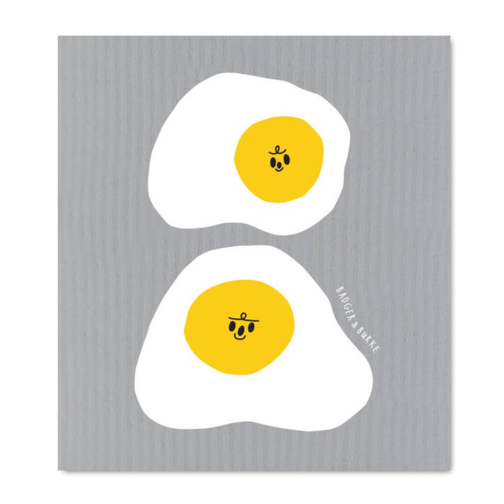Badger & Burke - Egg Sponge Cloth / Reusable Paper Towel