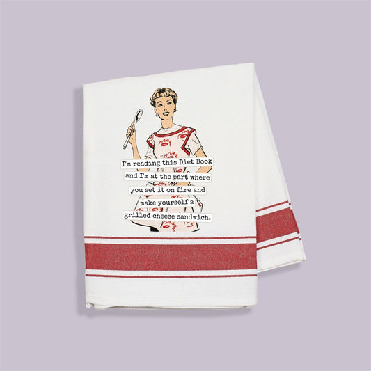 MAKE Vancouver - Diet Book Raven's Rest Make Original Tea Towel