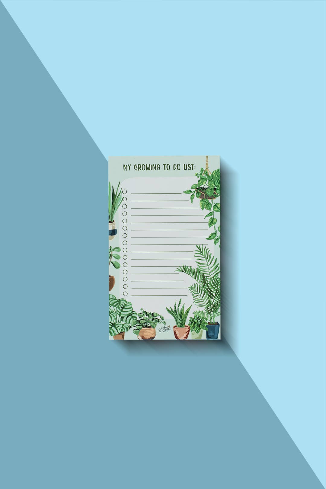 Jaybee Design - My Growing To Do List - Notepad