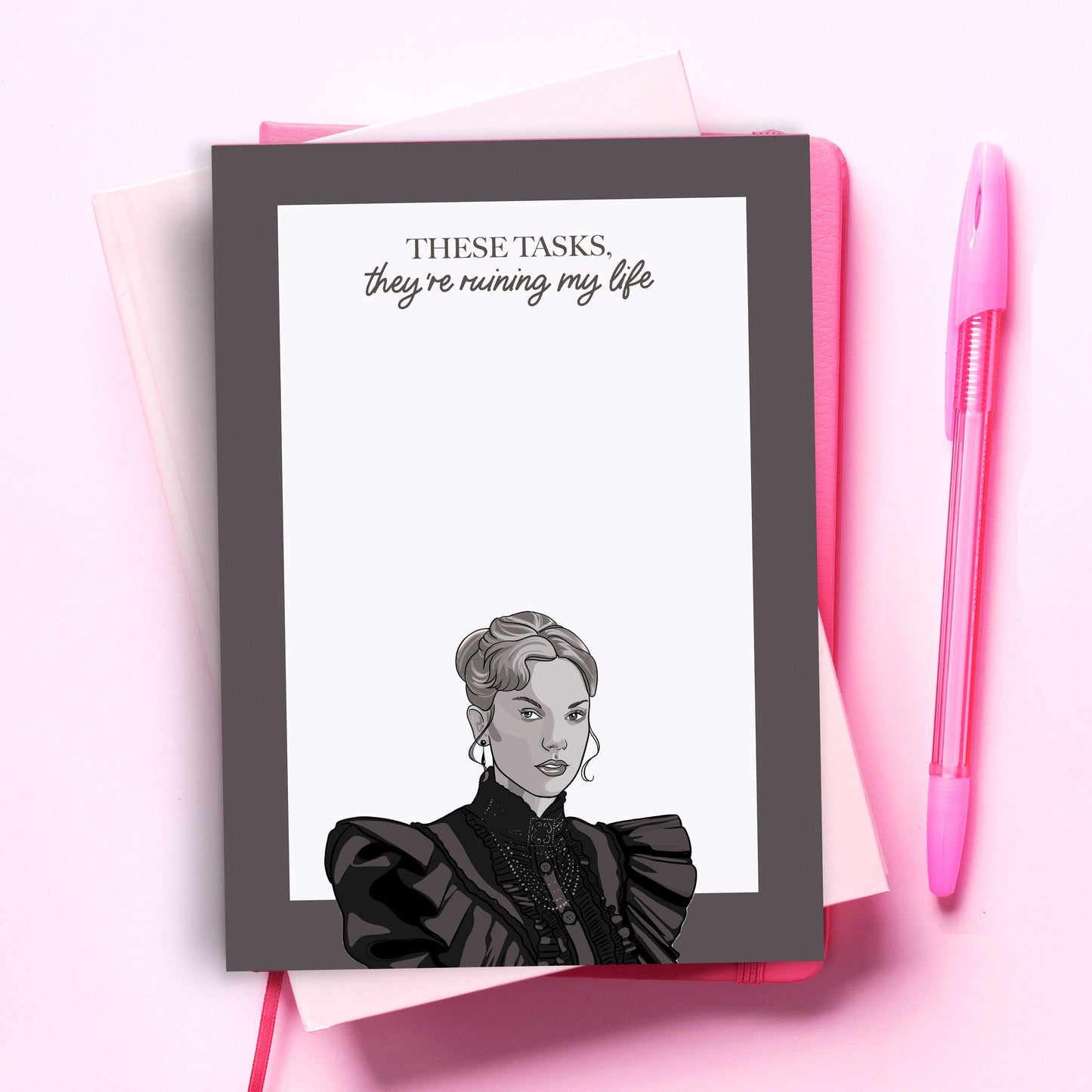 Pop Cult Paper - Taylor Swift Notepad - Funny TTPD Planner, To Do List