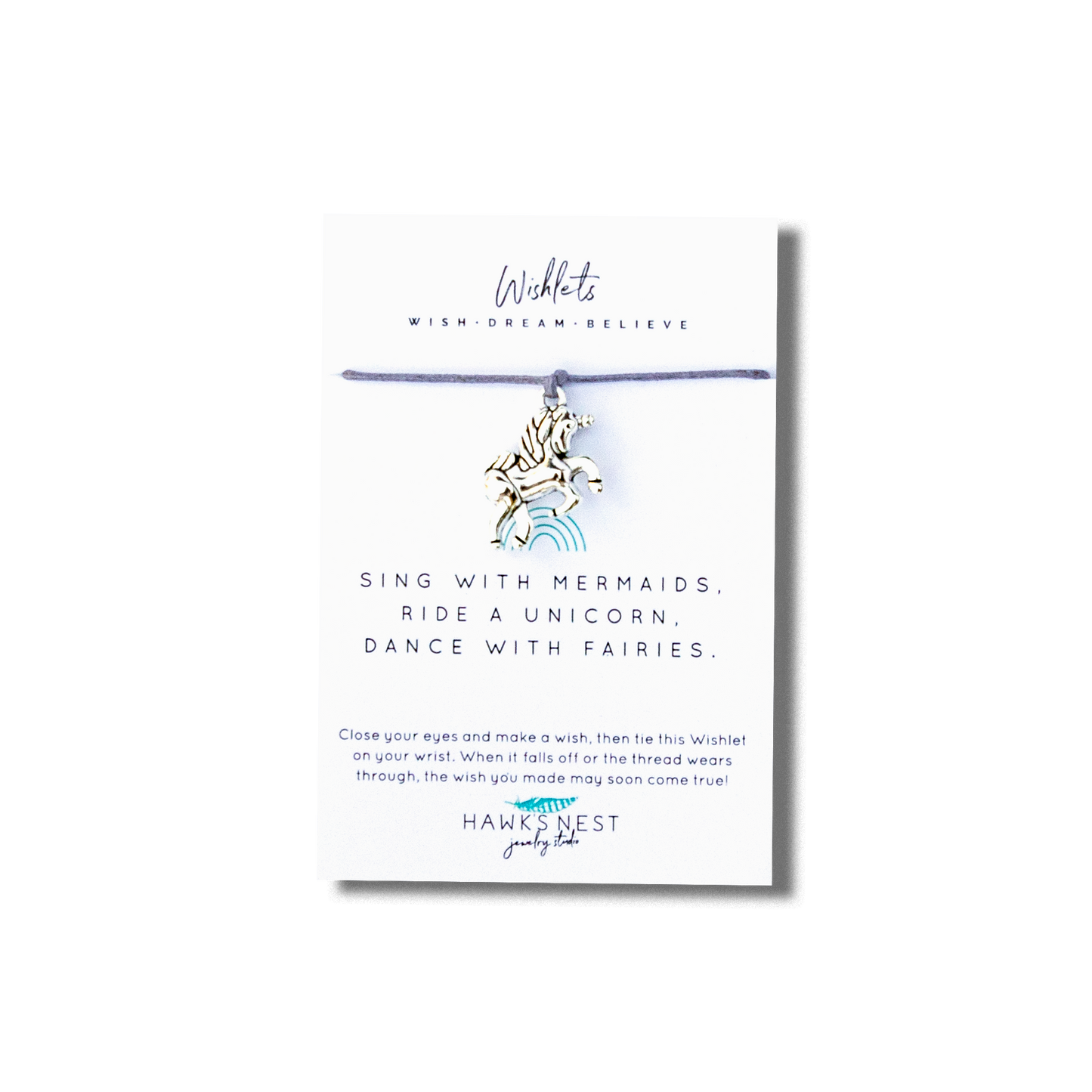 Hawk's Nest Jewelry Studio - Unicorn Wishlet: Unicorn