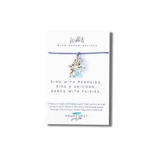 Hawk's Nest Jewelry Studio - Unicorn Wishlet: Unicorn