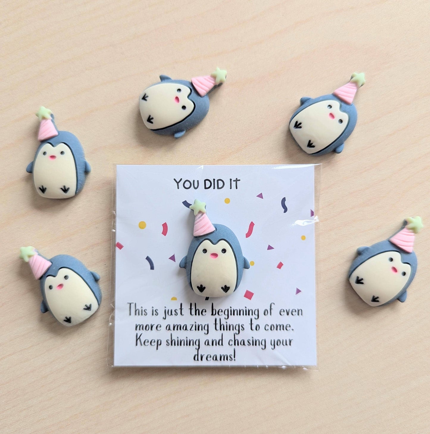 Uplifted Ink - Mini Congratulations Card for Encouragement & Graduation : Dinosaur