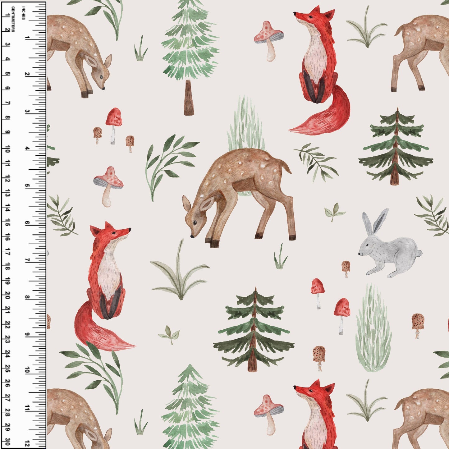 Busy Little Stitches - Pine Pals Toddler Blanket
