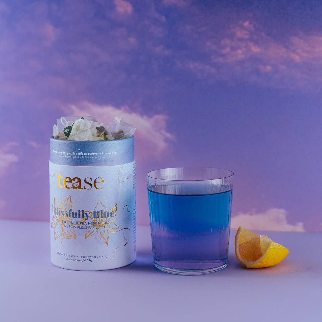 Tease | Wellness Tea Blends + Accessories - Blissfully Blue  | Colour Changing Wellness Tea