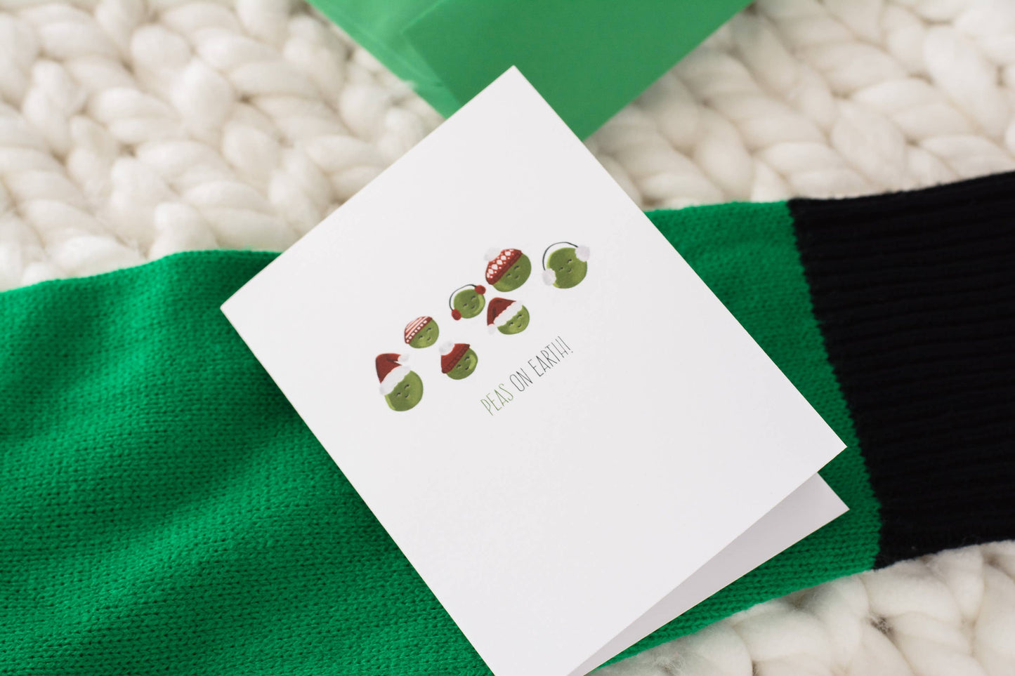 Jaybee Design - Peas On Earth - Greeting Card