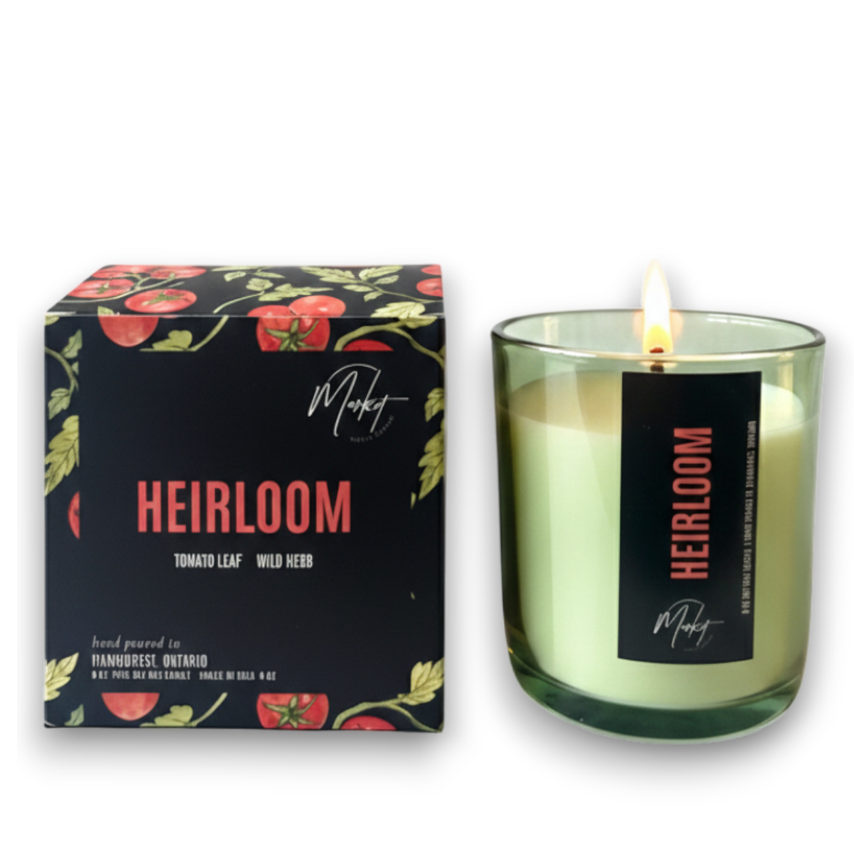 Market Candle Company - HEIRLOOM SOY WAX CANDLE - LUXE VESSEL WITH BOX