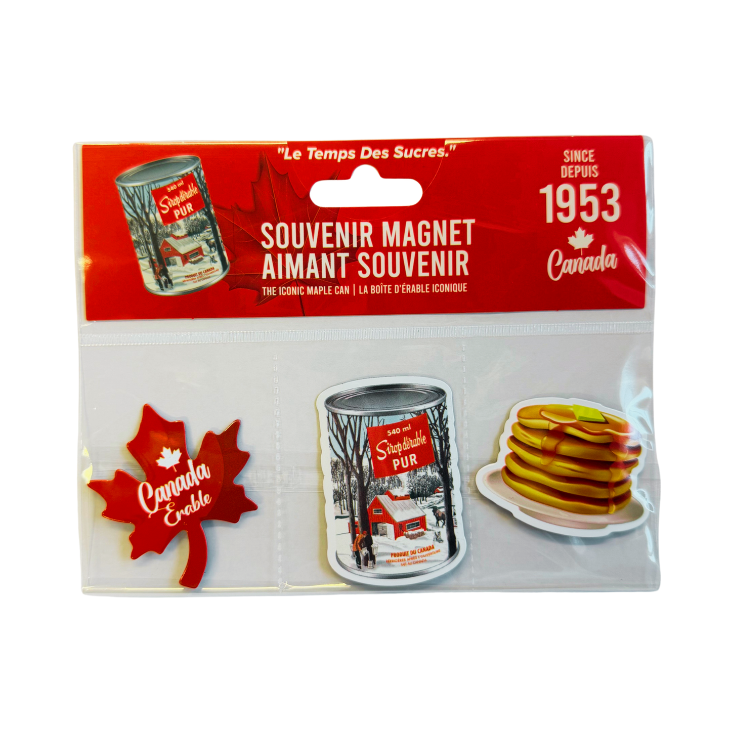 Seracon - Flexible Souvenir magnet 3-Pack: English