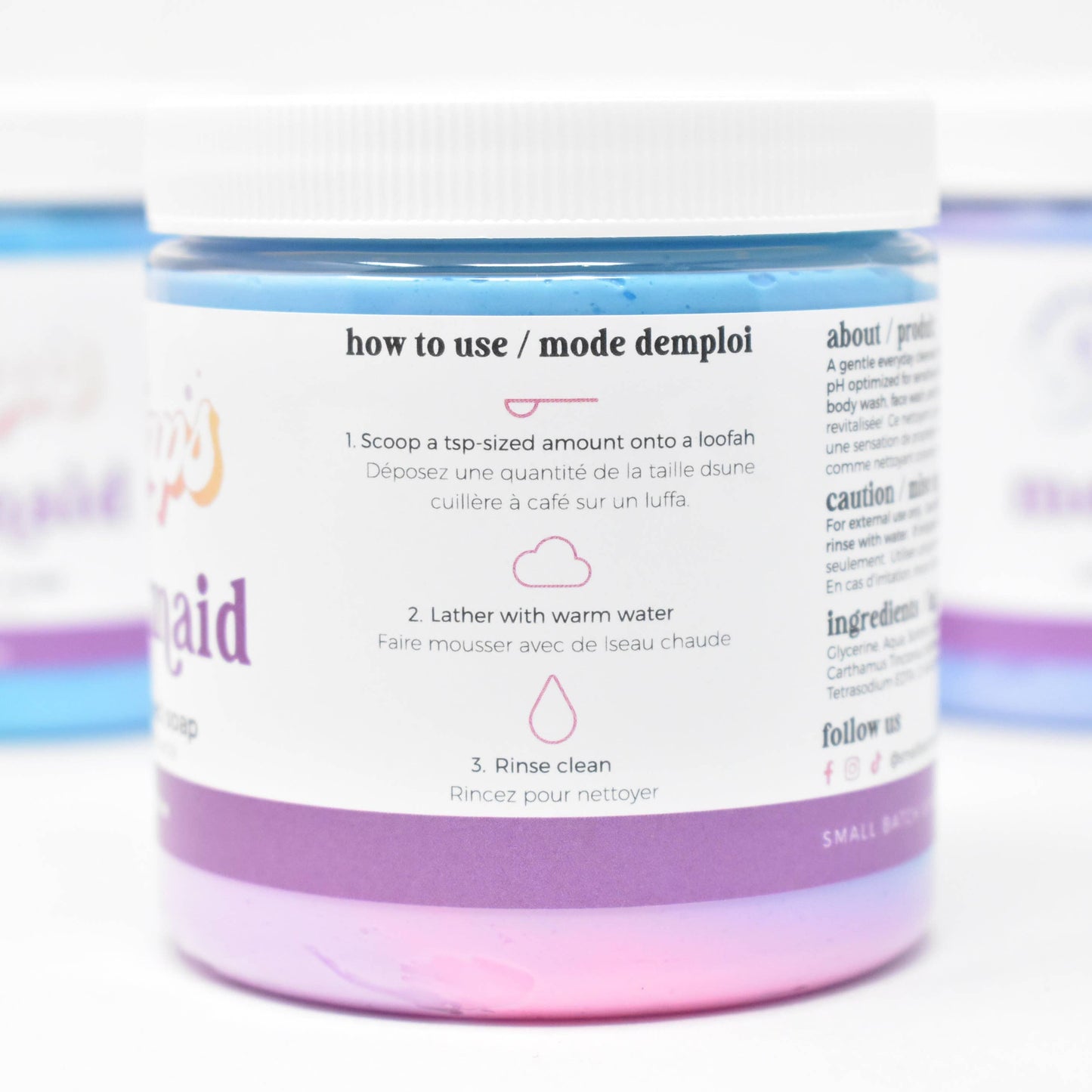 Small Batch Soaps - Mermaid Whipped Soap
