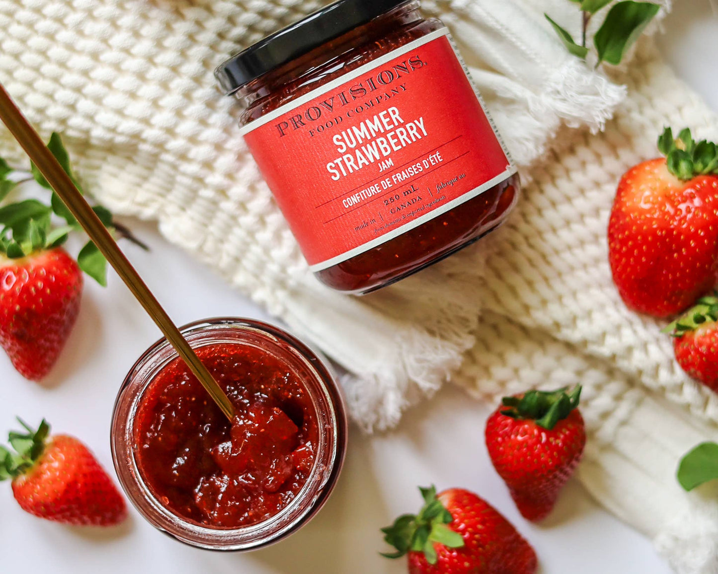 Provisions Food Company - Summer Strawberry Jam: 250mL
