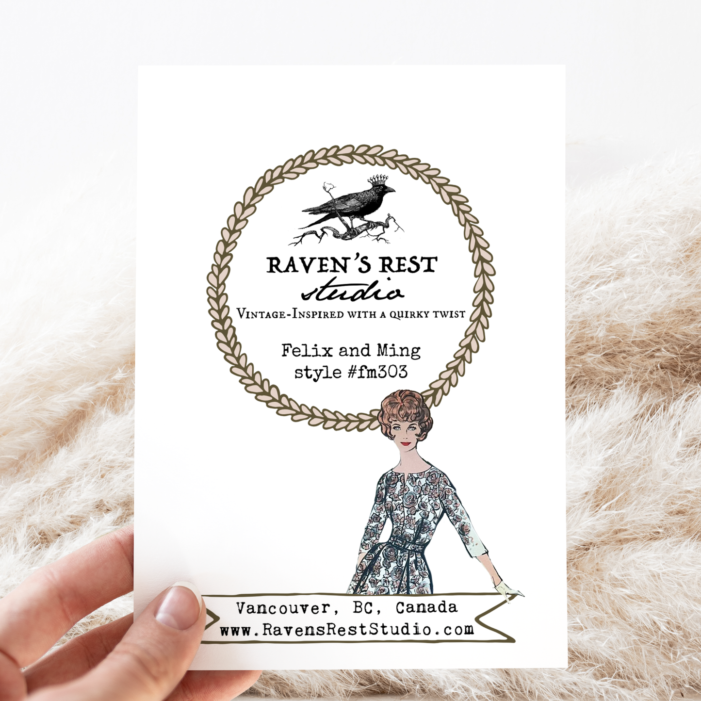 RAVEN'S Rest Studio - Funny Greeting Card. Using The Word Shitshow Significantly..