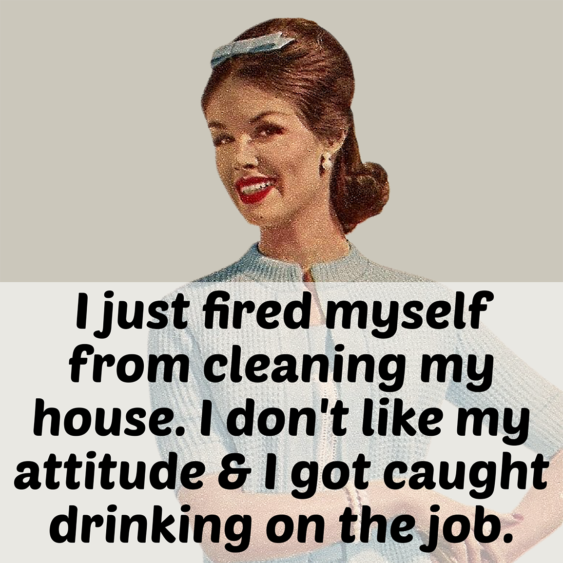 RAVEN'S Rest Studio - I Just Fired Myself... Fridge Magnet. 336