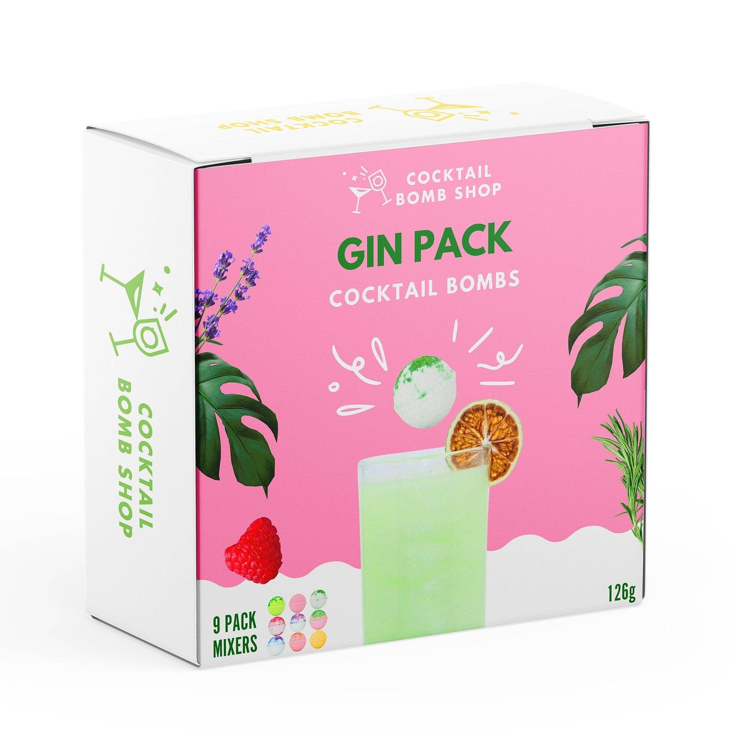 Cocktail Bomb Shop - GIN PACK: 9 Cocktail Bombs