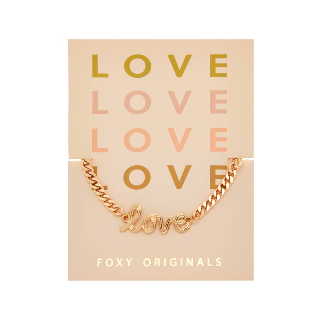 Foxy Originals - FYS Love Bracelet: Silver