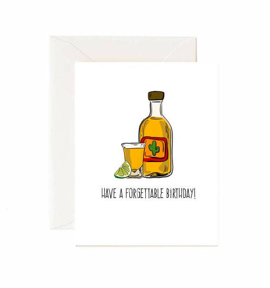 Jaybee Design - Have A Forgettable Birthday - Greeting Card