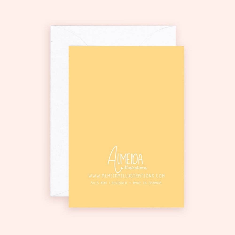 Almeida Illustrations - Mini Card - You're a Star Enclosure Card