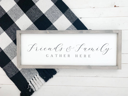 Ashwood Designs - Friends & Family gather here: Dark Walnut