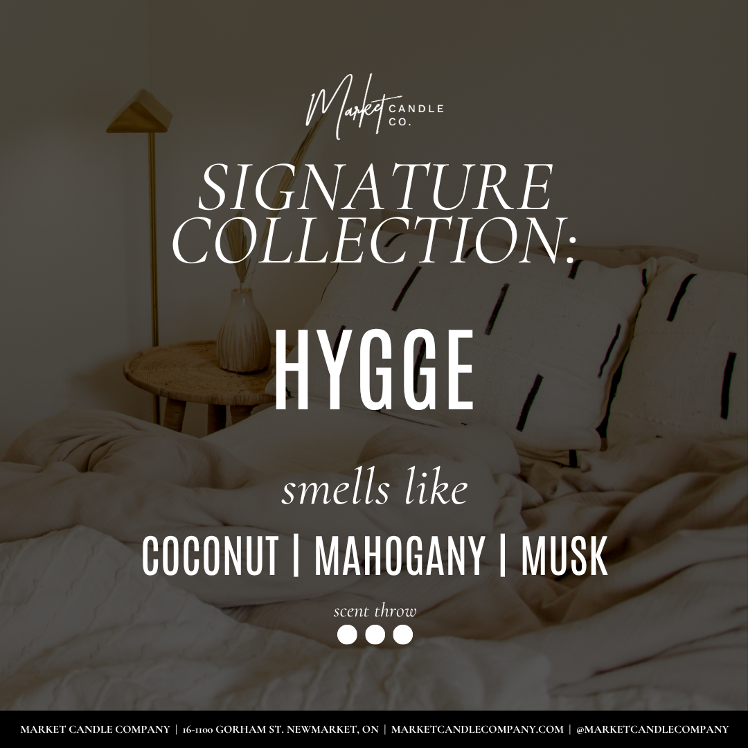 Market Candle Company - HYGGE SOY CANDLE: 8 oz Single Wick