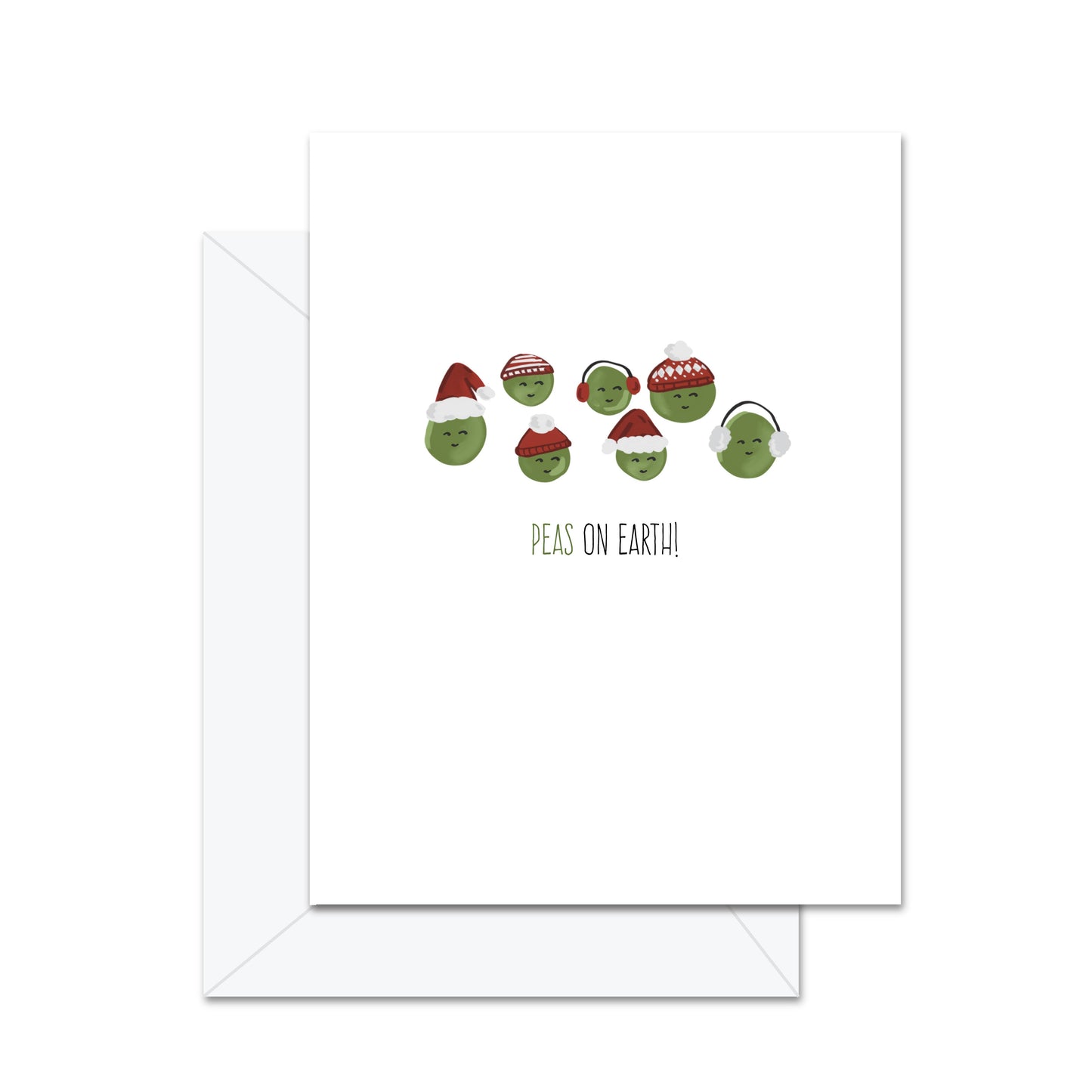 Jaybee Design - Peas On Earth - Greeting Card