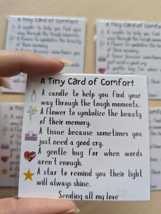 Uplifted Ink - Comfort Sympathy Card - Gentle Reminder of Love & Support