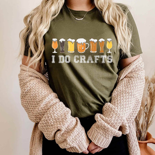 Oakbury Designs - Craft Beer: T-Shirt / Green