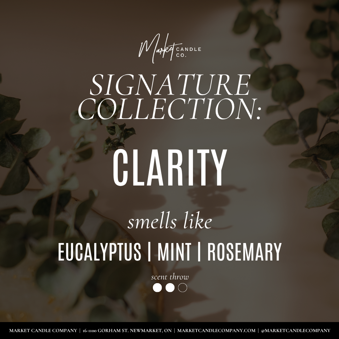 Market Candle Company - CLARITY DIFFUSER REEDS: STANDARD LABEL
