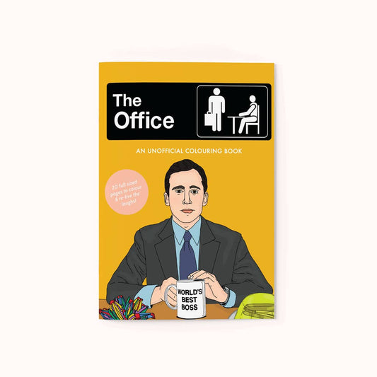 Party Mountain Paper co. - The Office Colouring Book