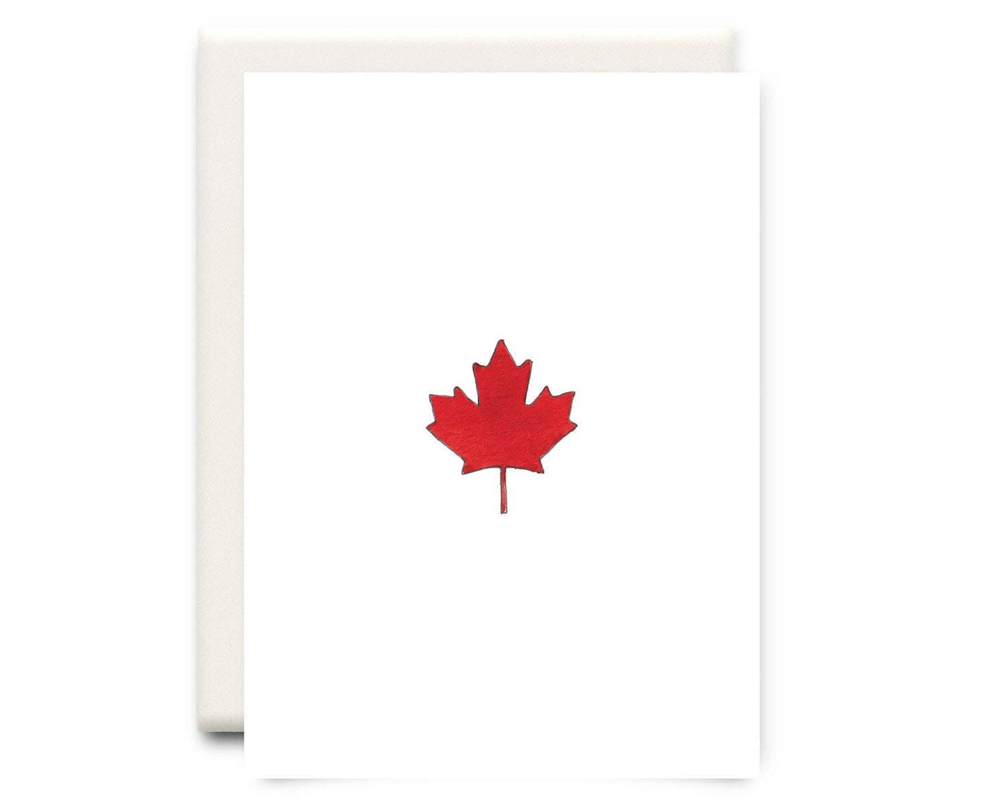 Inkwell Cards - Maple Leaf - Everyday Greeting Card