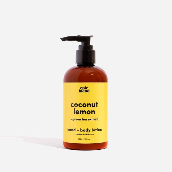 Epic Blend - Coconut Lemon Hand and Body Lotion: 8oz