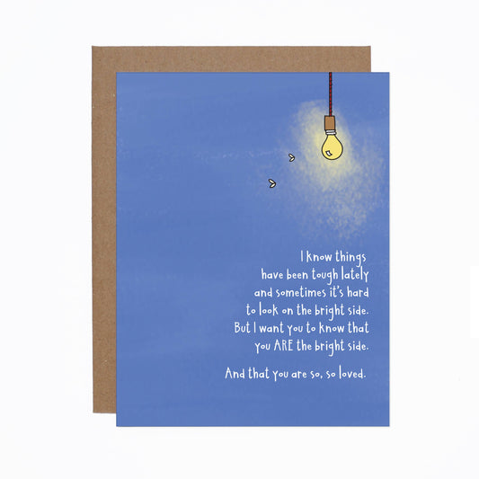 carolyndraws - You Are The Bright Side Card