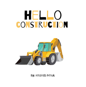 Doodle Paw Press- Hello Construction Trucks