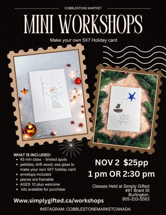 Mini Workshops - Saturday Nov. 2