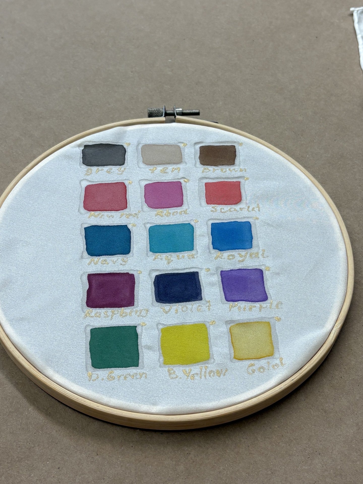 Fall Silk paint workshop - Thurs. Oct 8/26