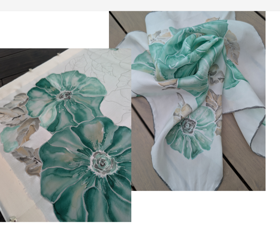Fall Silk paint workshop - Thurs. Oct 8/26