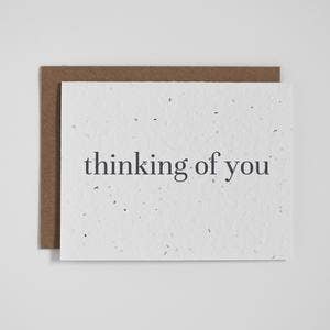 The Good Card - Plantable Greeting Card - Thinking of You - Classic