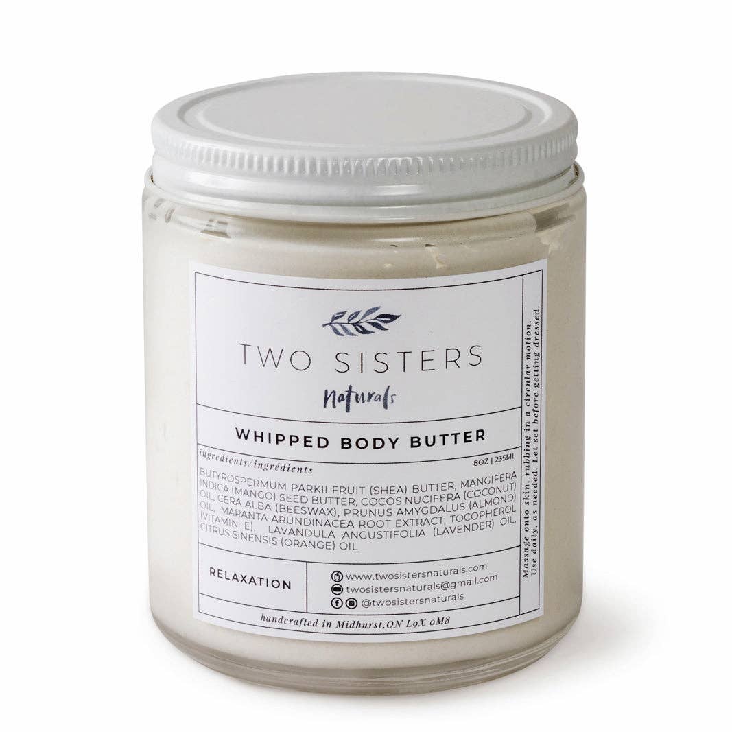 Relaxation Whipped Body Butter - Two Sisters Naturals