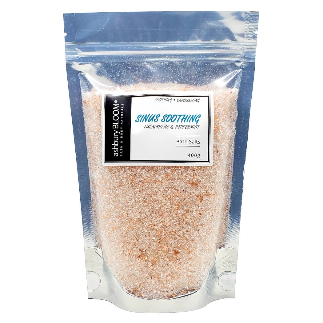 Ashbury Bloom - Sinus Soothing Bath Salts - 400g | 14.11oz