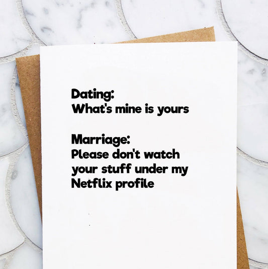 Top Hat and Monocle - Dating vs Marriage #3