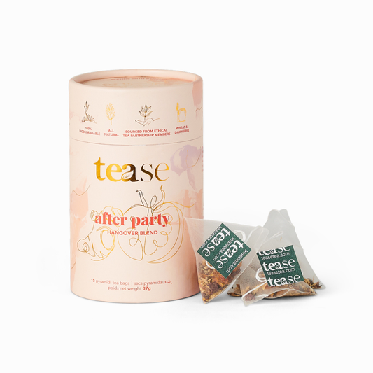 Tease - After Party | All Natural Tea Blend | Biodegradable