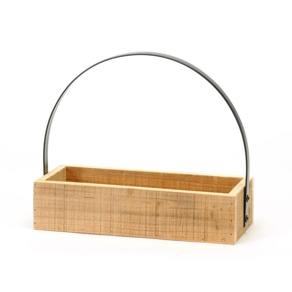 Bacon Basketware - RECLAIMED WOOD TRAY WITH TALL