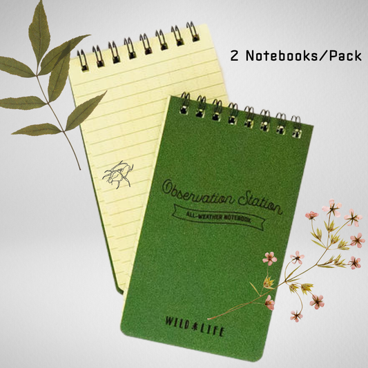 Wild Life Outdoor Adventures - All-Weather Notebook 2 Pack